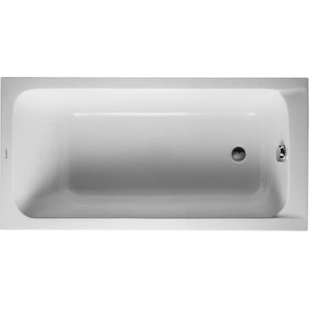 Duravit D-Code 59 X 29 1/2 Soaking Bathtub White, 59 L, 29 W